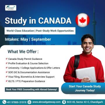 Study in Canada – Expert Visa Help in Chandigarh