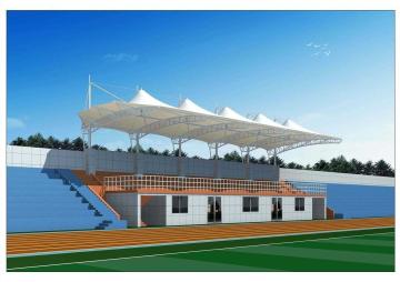 Tensile Stadium Structure in Delhi