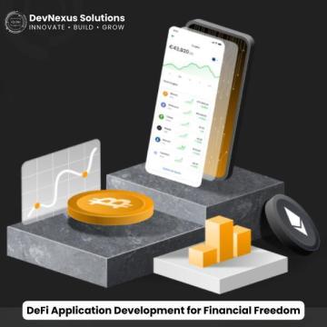 DeFi Application Development for Financial Freedom