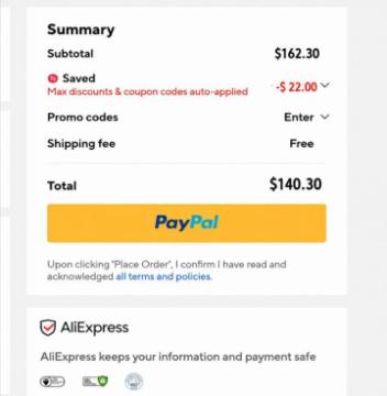 AliExpress Exclusive Up to $70 OFF Sitewide Orders Coupon Codes