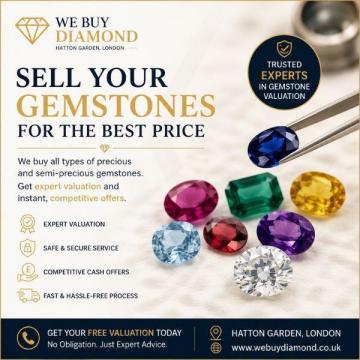 Sell Your Gemstones for Top Cash in the UK - We Buy Diamond