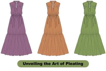 Unveiling the Art of Pleating: A Journey for Fashion Designing Enthusiasts at IIFD