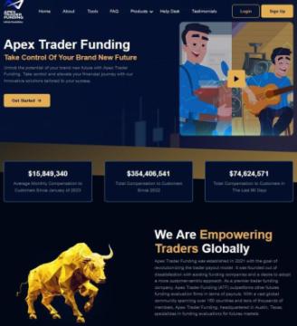 apextraderfunding.com 90% off sitewide on all evaluations.
