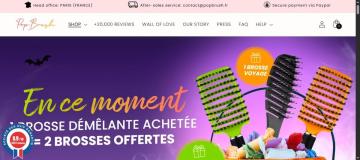 Up to 80% OFF Sitewide + Free Shipping on Popbrush.fr