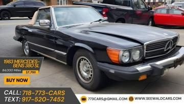 1983 Mercedes-Benz 380SL Convertible– 84K Miles
