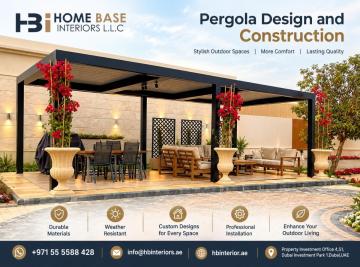 Pergola Design and Construction Dubai for Villa Gardens and Terraces