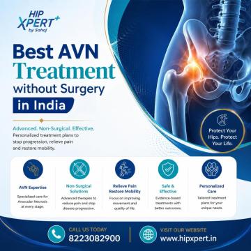 Best AVN Treatment without Surgery in India - HipXpert