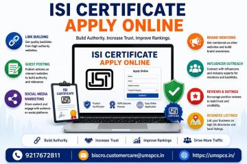 ISI Certificate Apply Online