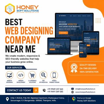 web designing company in hyderabad – Honey Soft Solutions
