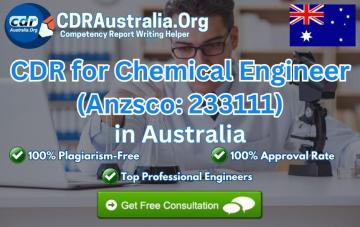 CDR for Chemical Engineer (ANZSCO: ) - by CDRAustralia.Org