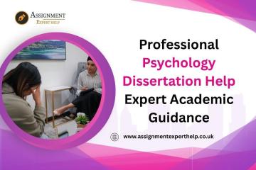 Professional Psychology Dissertation Help – Expert Academic Guidance