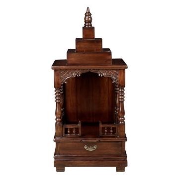 Handcrafted Wooden Pooja Mandir Online for Your Home