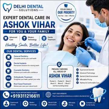 Best Dentist in Ashok Vihar | Kamniyata Dental Solutions