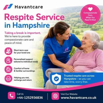 Respite Service in Hampshire – Compassionate Short-Term Care You Can Trust