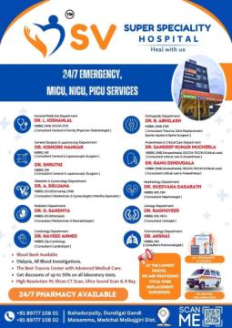 Best Pulmonology Care Bahadhurpally | SV Hospital