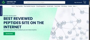 30% OFF All Items at Certified Peptides