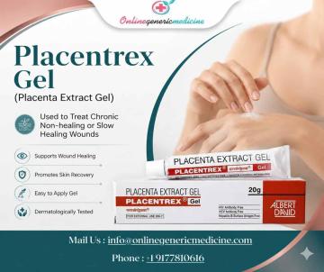Placentrex Gel | Placenta Extract Gel | onlingenericmedicine