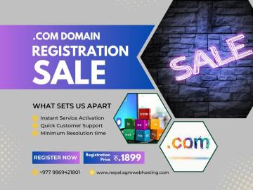 NPR 1899! Domain Name Registration Nepal – Grab the Best Deal Today!