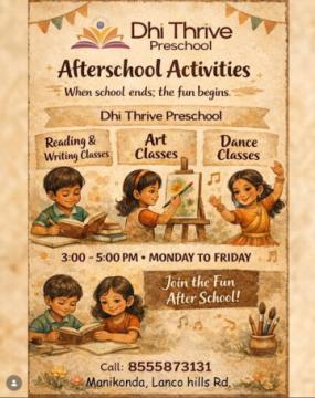 Best Preschool in Manikonda