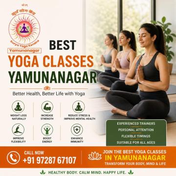 Which best yoga classes Yamunanagar are good for weight loss?