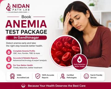 Book Anemia Test Package in Gandhinagar - Nidan Path Lab