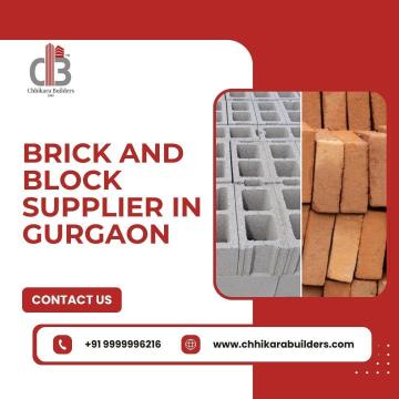 Brick and Block Supplier in Gurgaon – Trusted Quality by Chhikara Builders