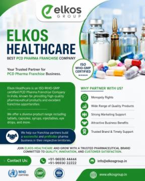 Best PCD Pharma Franchise Company – Elkos Healthcare