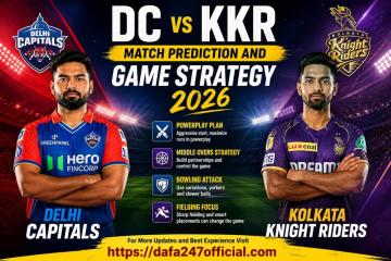 DC vs KKR Match Prediction and Game Strategy 2026