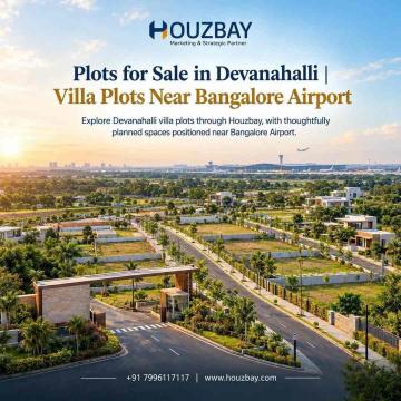 Plots for Sale in Devanahalli | Villa Plots Near Bangalore Airport | Houzbay