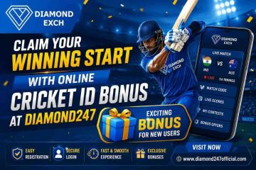 Claim Your Winning Start with Online Cricket ID Bonus at Diamond247