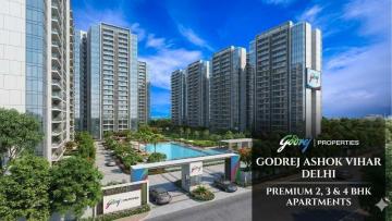 Godrej Ashok Vihar Delhi | 2, 3 & 4 BHK Luxurious Residential