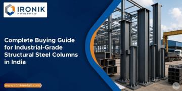 Structural steel columns trader in Gandhidham | ironikmetals