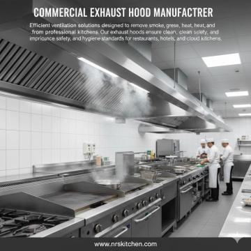 Commercial Exhaust Hood Manufacturer for Modern Kitchens