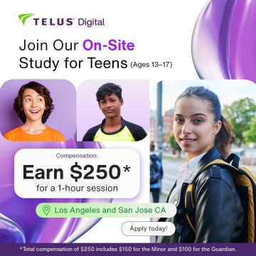 Los Angeles Parents — Research Opportunity for Teens