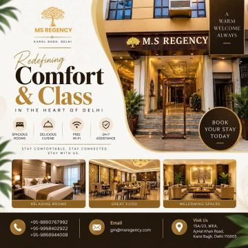 Comfortable Hotel Near Karol Bagh Metro