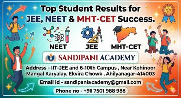 Top Student Results for JEE, NEET & MHT-CET Success