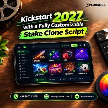 Kickstart 2027 with a Fully Customizable Stake Clone Script