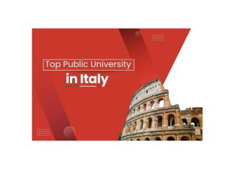 Explore the Best Italy Public Universities