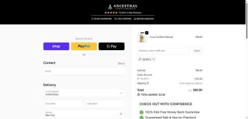 15% OFF Your All Products on Ancestral Supplements