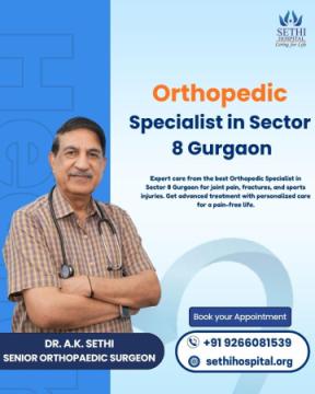 Orthopedic Specialist in Sector 8 Gurgaon