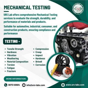 Top Mechanical Testing Lab in India