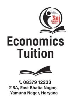 Why Should You Choose the Right Place for Economics Tution?