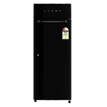 Lloyd RefriPlus 231 L Direct Cool Refrigerator with 31 L Warm Zone | Metallic Black