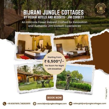 Jungle Cottages in Jim Corbett for a Peaceful Escape