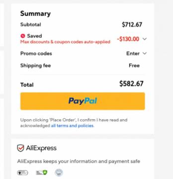 Unlock Up to $130 OFF Orders Starting at $15 From AliExpress