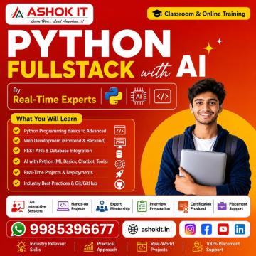 Best Python Full Stack With AI Online Course In Hyderabad