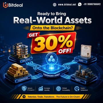 Ready to Bring Real-World Assets Onto the Blockchain? Get 30% OFF!