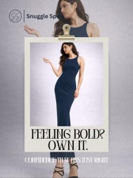 How to Style a one piece bodycon dress for Elegant Looks?