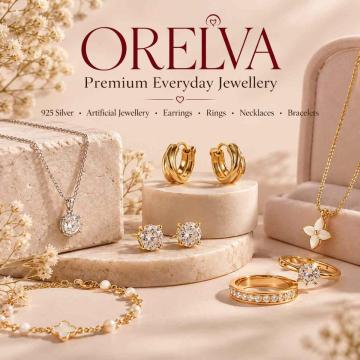 ORELVA – Shop 925 Silver, Stainless Steel & Artificial Jewellery Online
