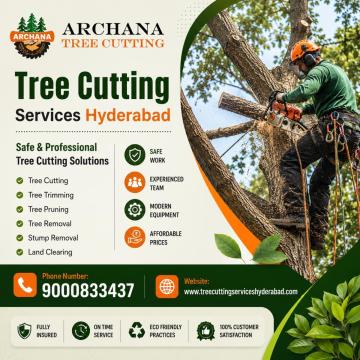 Professional Tree Pruning & Tree Cutting Services Hyderabad